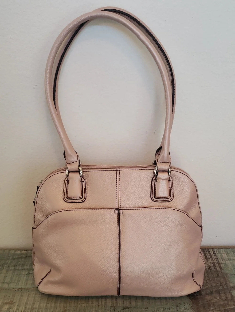 NWT Tignanello Blush Pink Satchel
